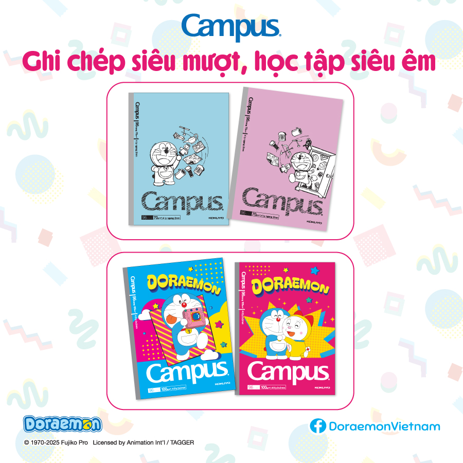 DORAEMON X KOKUYO Basic School Supplies